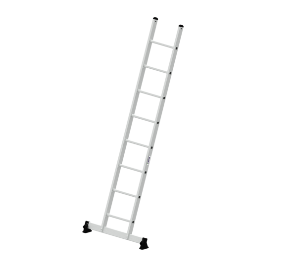 Sprossen-Anlegeleiter mit nivello®-Traverse | © MUNK GmbH Anlegeleiter m. nivello-Trav., 8 Sp. | © MUNK GmbH