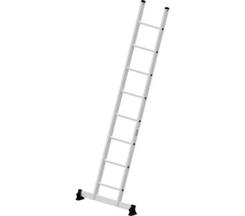 Straight ladder w. nivello stabiliser, 8 rungs | © MUNK GmbH