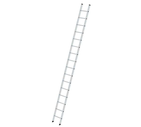 Rung straight ladder w/o stabiliser, 16 rungs | © MUNK GmbH