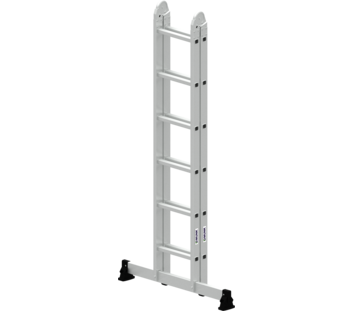 Folding ladder 2-sec.w.nivello stab. 2x6 rungs | © MUNK GmbH
