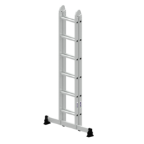 Folding ladder 2-sec.w.nivello stab. 2x6 rungs | © MUNK GmbH