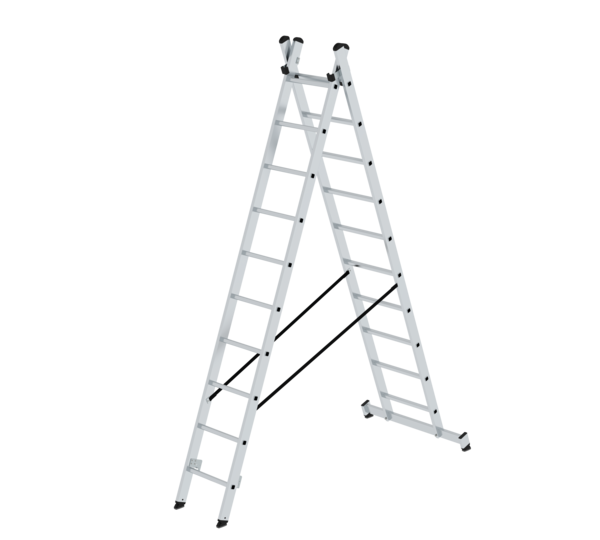 Multi-purp. ladder 2-sec.w.nivello stab. 2x10 rgs | © MUNK GmbH