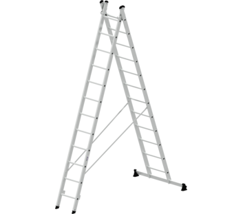 Multi-purp. ladder 2-sec.w.nivello stab. 2x12 rgs | © MUNK GmbH