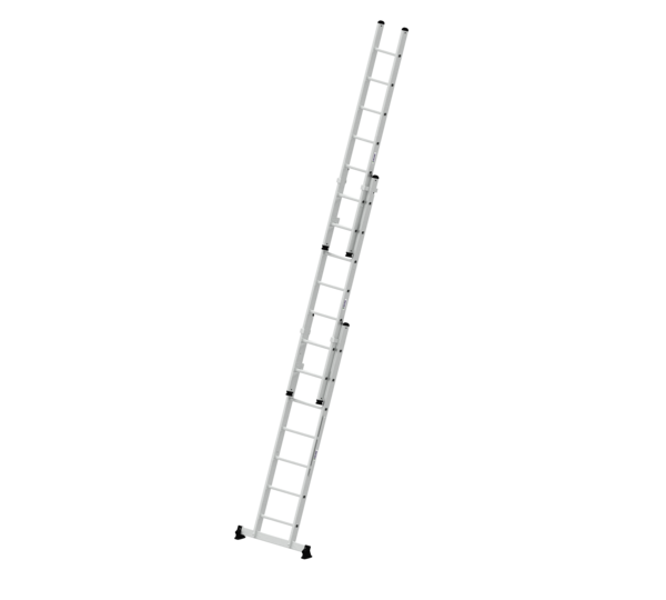 Échelle polyvalente en 3 parties avec traverse nivello®  | © MUNK GmbH Éch. poly 3 parties av trav. nivello, 3x7 barr. | © MUNK GmbH
