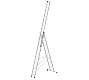 MZ-Leiter 3-tlg. m. nivello-Trav. , 3x14 Sp. | © MUNK GmbH