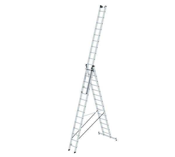 MZ-Leiter 3-tlg. m. nivello-Trav. , 3x14 Sp. | © MUNK GmbH