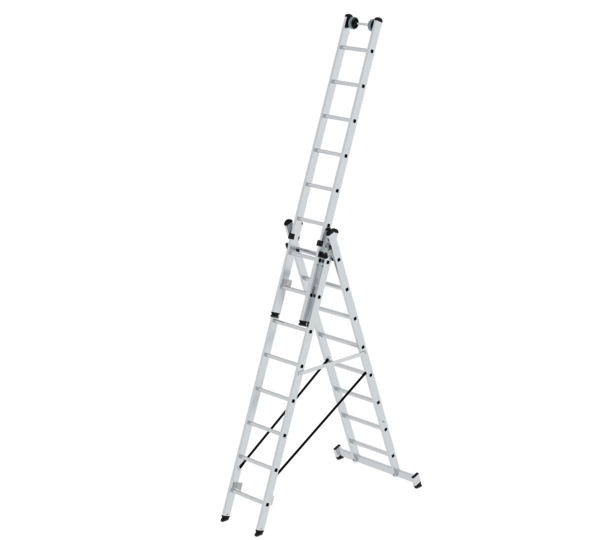 Multi-purp. ladder 3-sec.w.nivello stab. 3x8 rgs | © MUNK GmbH