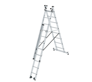 Multi-purp. ladder 3-sec.w.nivello stab. 3x8 rgs | © MUNK GmbH