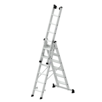 Multi-purpose ladder with steps, 3-section | © MUNK GmbH