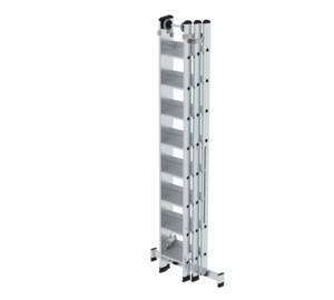 Multi-purpose ladder with steps, 3-section | © MUNK GmbH