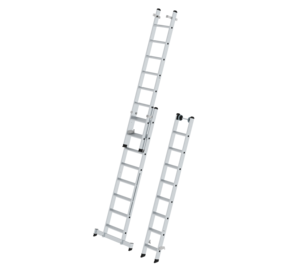Multi-purpose ladder with steps, 3-section | © MUNK GmbH
