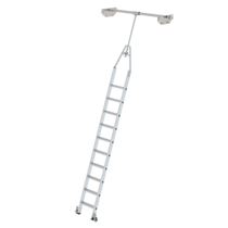 Shelf ladder rotating for double shelf, 10 steps | © MUNK GmbH