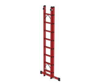 Schiebeleiter GFK 2-teilig m. Std.-Trav., 2x8 Sp. | © MUNK GmbH