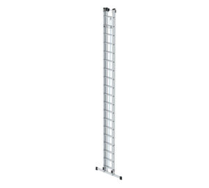 2-section rung rope-extension ladder with standard stabiliser retrected | © MUNK GmbH Rope-ext. ladder 2-sec.w. std. stab. 2x19 rungs | © MUNK GmbH