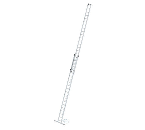 2-section rung rope-extension ladder with standard stabiliser | © MUNK GmbH Rope-ext. ladder 2-sec.w. std. stab. 2x21 rungs | © MUNK GmbH