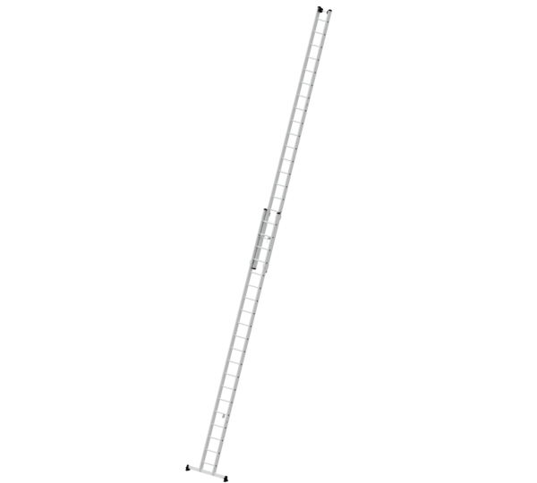 Rung rope-extension ladder 2-section with nivello® stabiliser  | © MUNK GmbH Rope-ext. ladder 2-sec.w.nivello stab. 2x20 rungs | © MUNK GmbH
