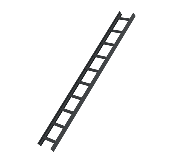 Dachleiter Anthrazitgrau, 10 Sprossen | © MUNK GmbH