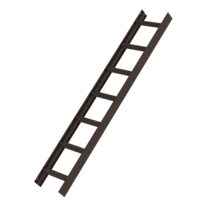 Roof ladder, brown, 7 rungs | © MUNK GmbH