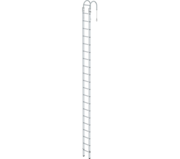 Rung mast hanging ladder, 6.06 m, 20 rungs | © MUNK GmbH