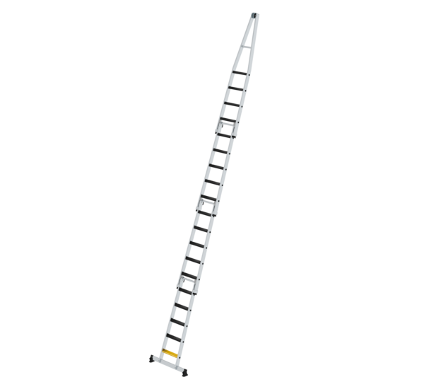 Stufen-Glasreinigerleiter-Satz mit nivello®-Traverse und clip-step R13 | © MUNK GmbH St.-Glasreinigerl.-Satz m. nivello®-Trav. u. clip-step R13 | © MUNK GmbH