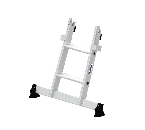 Step window cleaner’s ladder lower section with nivello® stabiliser | © MUNK GmbH Wind.clean. ladd. w. niv. stab. low.sec. 2 steps | © MUNK GmbH
