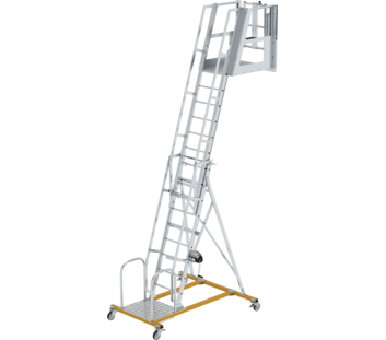 Tankwagenleiter mit vier Lenkrollen | © MUNK GmbH Tankwagenleiter mit vier Lenkrollen | © MUNK GmbH