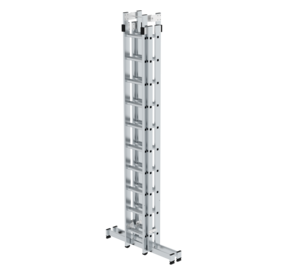 Double-sided ladder 4-sec.w.nivello stab. 4x10 rgs | © MUNK GmbH