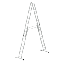 Double-sided ladder 4-sec.w.nivello stab. 4x12 rgs | © MUNK GmbH