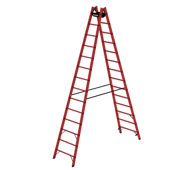 Double-sided rung ladder, RFG, 2x14 rungs | © MUNK GmbH