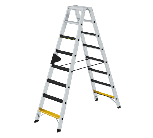 Échelle double à marches 250 kg avec marches des deux côtés et clip-step R 13 | © MUNK GmbH Éch. dble 250kg 2côtés av clip-step R 13, 2x8 mar. | © MUNK GmbH