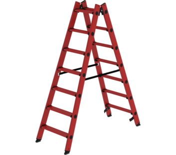 Stufen-Stehleiter GFK beids., 2x7 St. | © MUNK GmbH