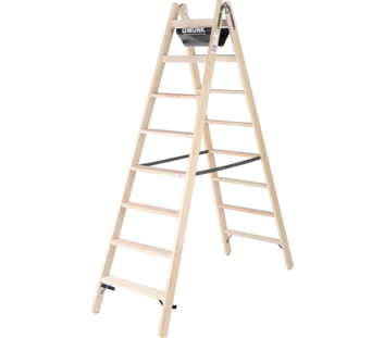 Stufen-Stehleiter Holz | © MUNK GmbH
