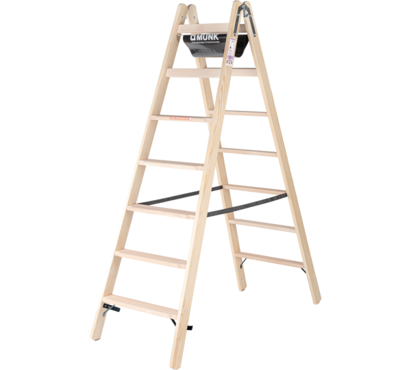 Stufen-Stehleiter Holz | © MUNK GmbH