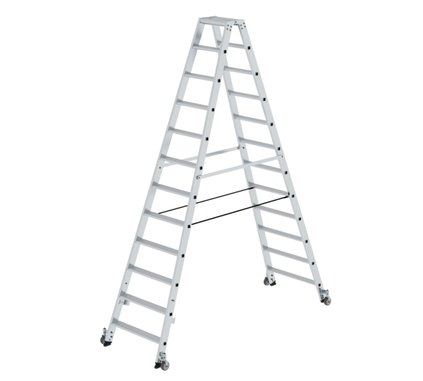 Stehl. beids.  m. Rollen, 2x12 St. | © MUNK GmbH