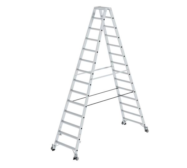 Stehl. beids.  m. Rollen, 2x14 St. | © MUNK GmbH