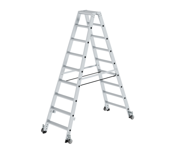 Stehl. beids.  m. Rollen, 2x9 St. | © MUNK GmbH