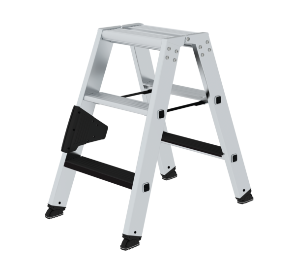 Double-sided ladder, 2-sid. acc.w.clip-step,2x3 st | © MUNK GmbH