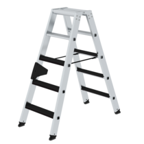 Double-sided ladder, 2-sid. acc.w.clip-step,2x5 st | © MUNK GmbH