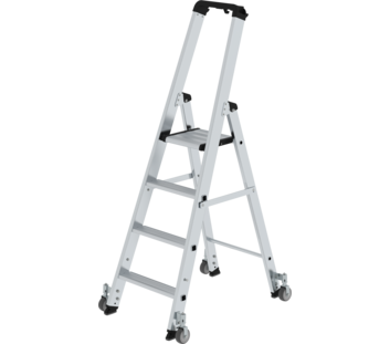2-sided ladder, 1-sided access w. castors, 4 st. | © MUNK GmbH
