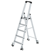 2-sided ladder, 1-sided access w. castors, 5 st. | © MUNK GmbH