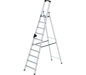 Stufen-Stehleiter einseitig begehbar, 10 Stufen | © MUNK GmbH