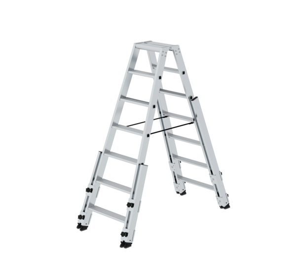 Stepladder with steps 2x7 steps | © MUNK GmbH