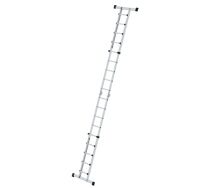 Teleskopleiter 4-teilig mit Traverse, 4x5 Sprossen | © MUNK GmbH