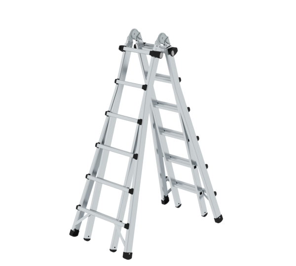 Teleskopleiter 4-teilig ohne Traverse | © MUNK GmbH