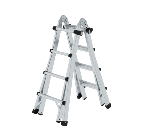 Teleskopleiter 4-teilig ohne Traverse | © MUNK GmbH