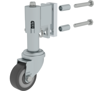 Roul. orient. à ressort Ø50mm gche pr éch. à mar. | © MUNK GmbH