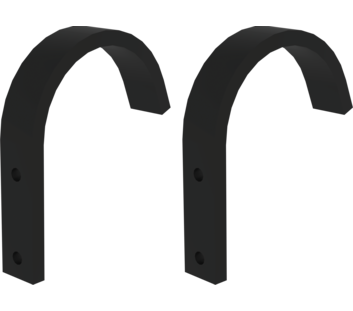 Crochet pour échelles spéciales rond jusqu’à 100mm | © MUNK GmbH