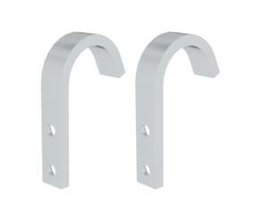 Crochet pour échelles à marches et à barreaux jusqu’à Ø 50 mm | © MUNK GmbH Crochet pour échelles mar. et barr. jusqu’à Ø 50mm | © MUNK GmbH