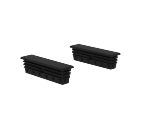 Holm-Abdeckkappe schwarz 98 x 25 mm | © MUNK GmbH