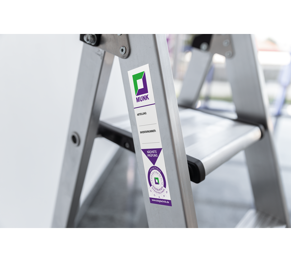 Autocollant d'inventaire | © MUNK GmbH